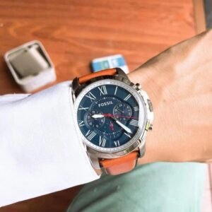 First Copy Fossil FS5241 Grant AAA Supreme Quality Leather Strap