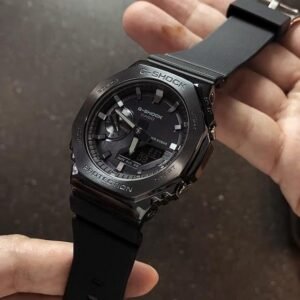 First Copy Gshock GM2100 Full Black All Working Inside With Original Box