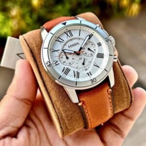 First Copy Fossil FS5241 Grant AAA Supreme Quality Leather Strap