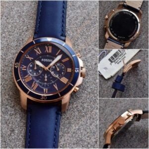 First Copy Fossil FS5241 Grant AAA Supreme Quality Leather Strap