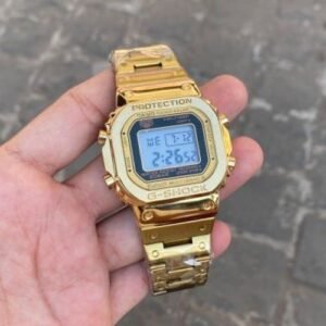 First Copy Gshock BMW5000 Gold With Orginal Box