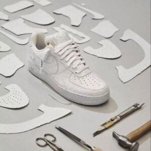 First Copy Airforce X Louis Vuitton White